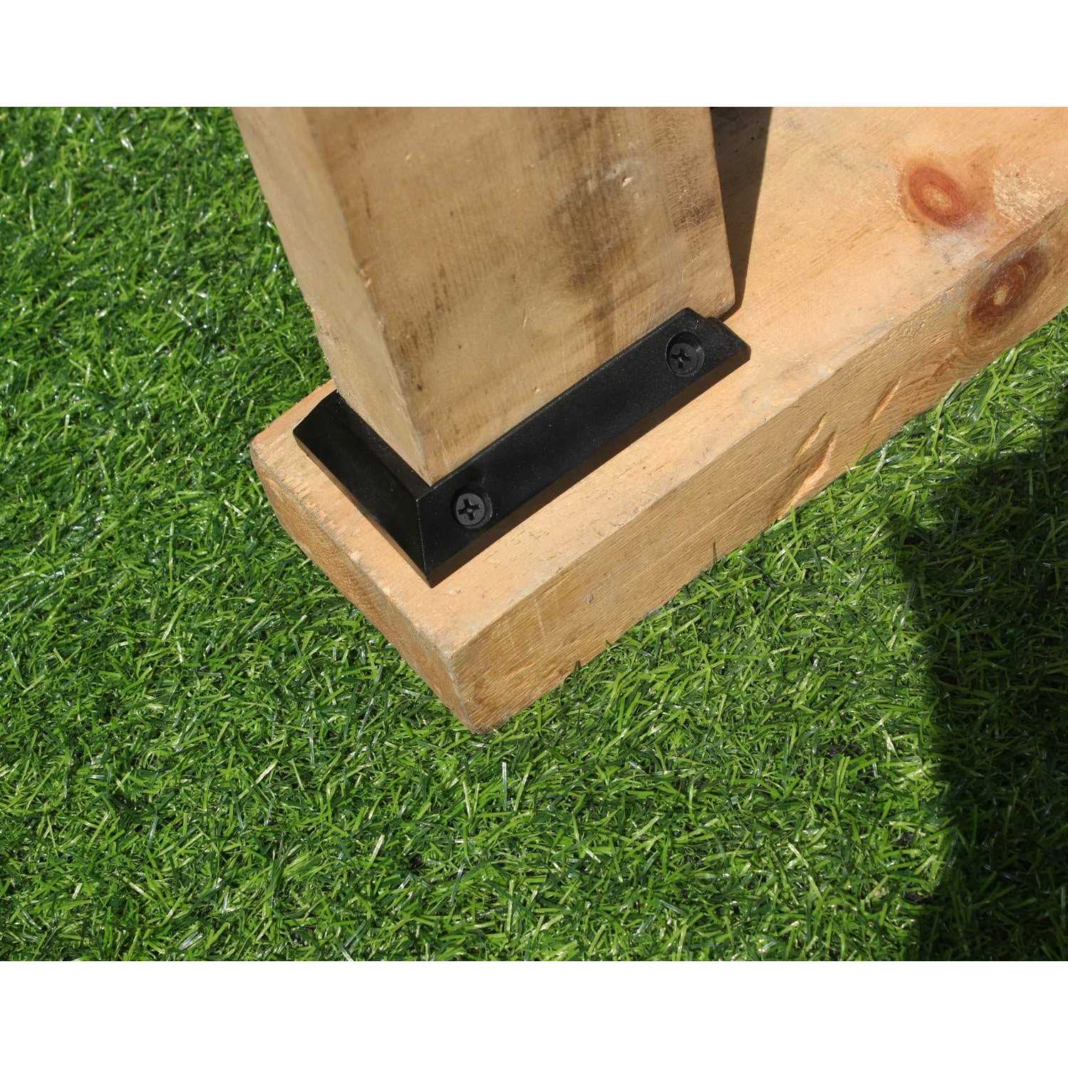 Eapele 20pcs Deck Railing Brackets Connectors with 120pcs Wood Screws - Image 4