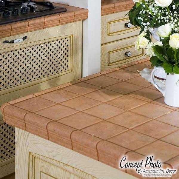 American Pro Decor 24 in. x 35-3/4 in. x 3/8 in. Unfinished Square Solid North American - Image 5