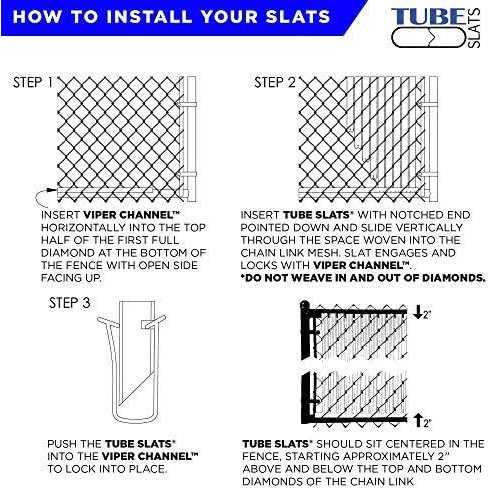 Made in America Tube Slats Privacy Inserts for Chain-Link Fence - Image 3