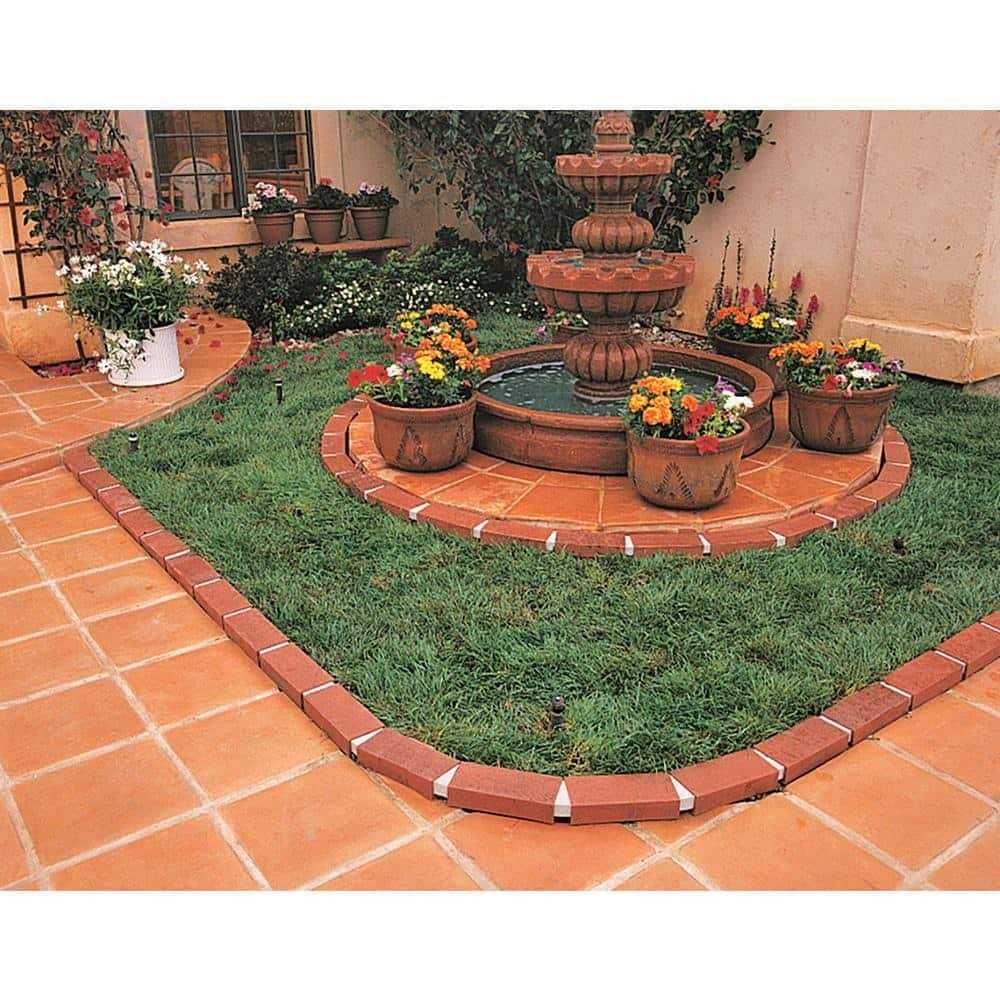 Argee RG825 Lets Edge It Decorative Plastic Brick Edging - Image 5