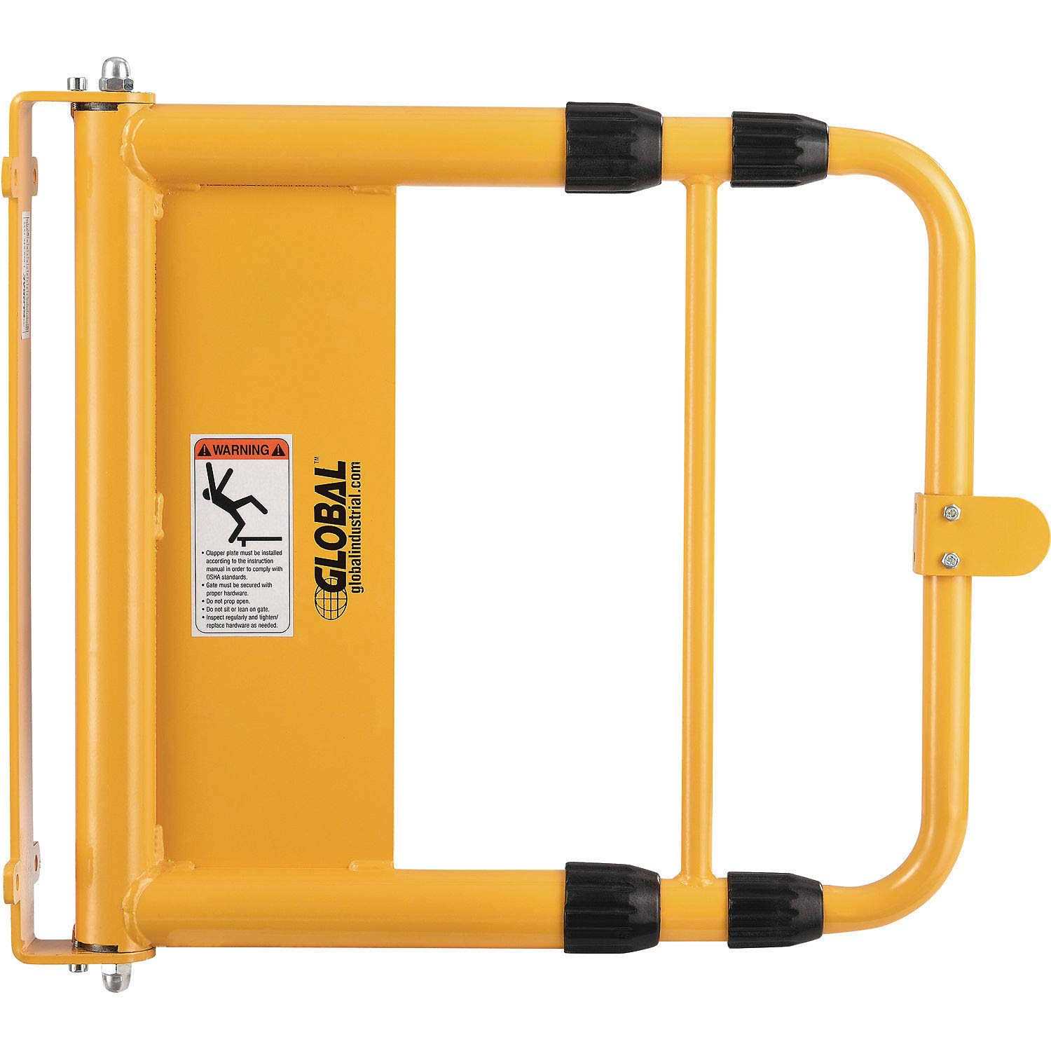 Global Industrial Universal Spring-Loaded Safety Swing Gate 708360YL