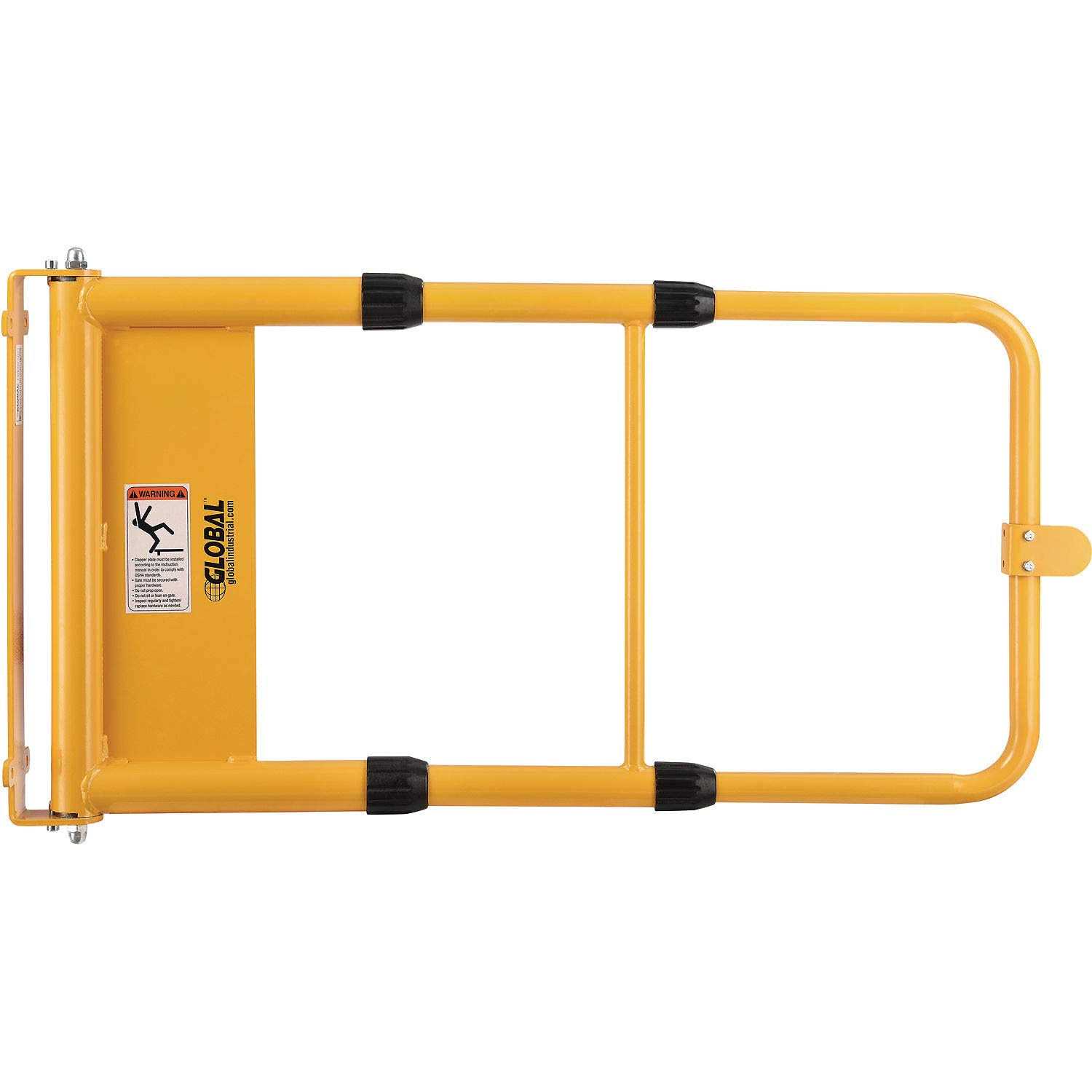Global Industrial Universal Spring-Loaded Safety Swing Gate 708360YL - Image 3