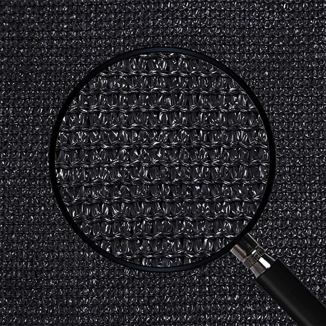 Balcony Privacy Screen Deck Cover 3.5ft x16.4ft Beathable Mesh Windscreen Sun Shade UV-Proof Fence Privacy Screen for Apartment - Image 3