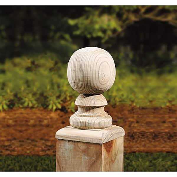 ProWood 4 in. x 4 in. Flat Finial Base - Image 3