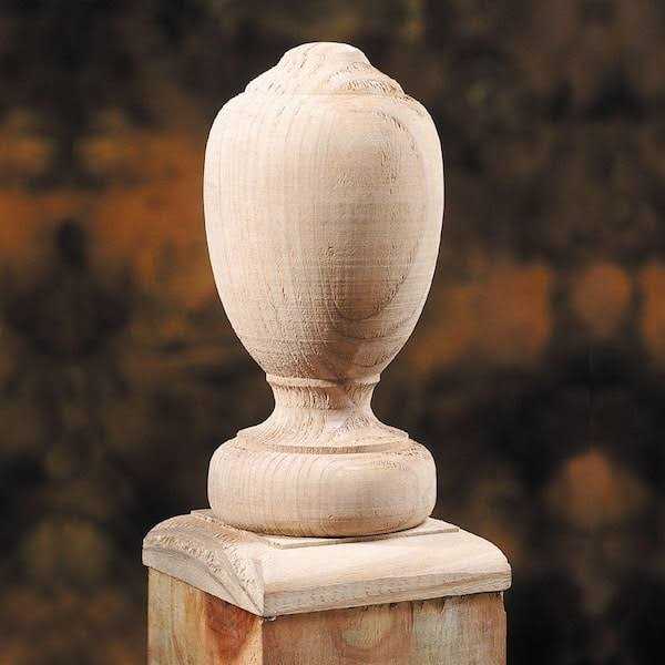 ProWood 4 in. x 4 in. Flat Finial Base - Image 5