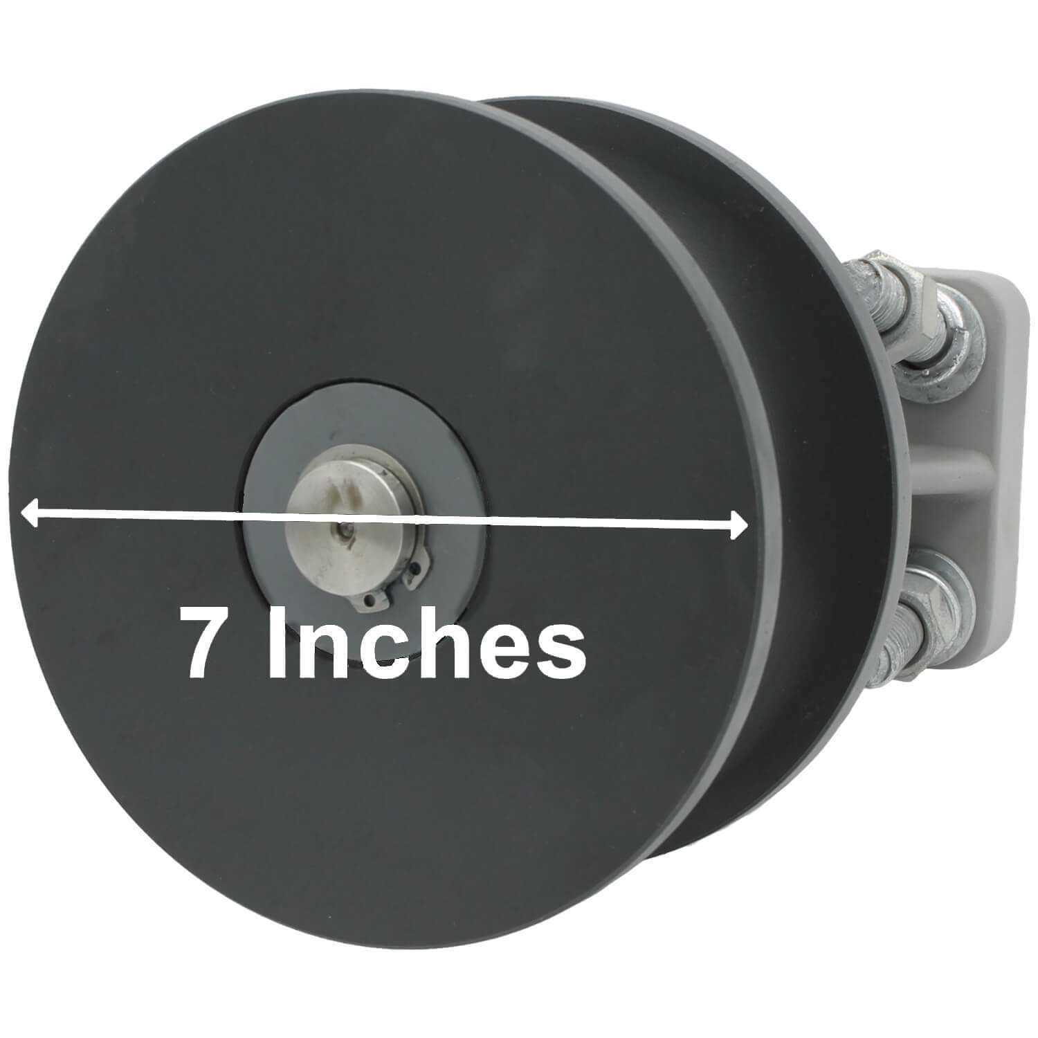 Jake Sales 4 x 2-3/8 Nylon Commercial Covered Cantilevered Slide Gate Rollers - Image 4