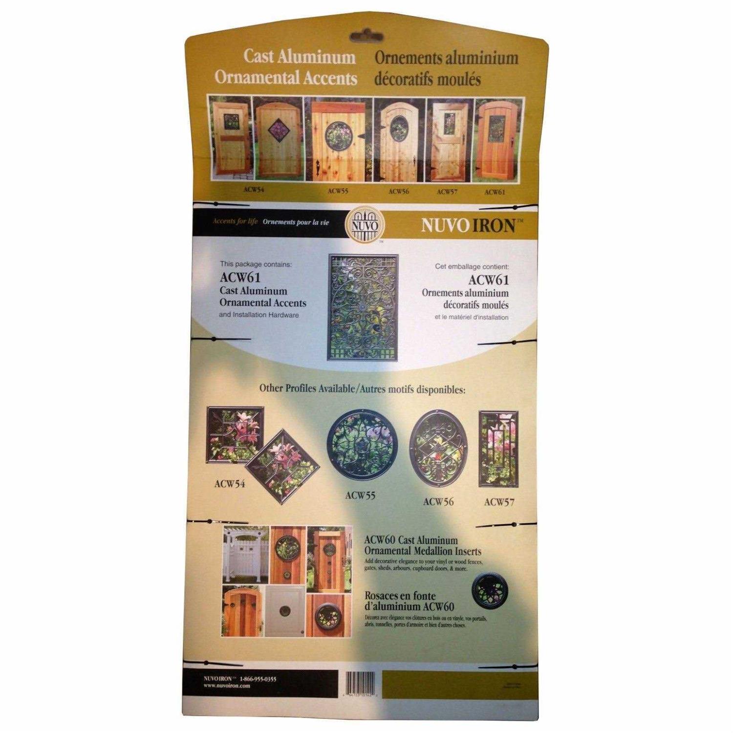 Nuvo Iron ACW61 Gate Fence Insert - Image 3