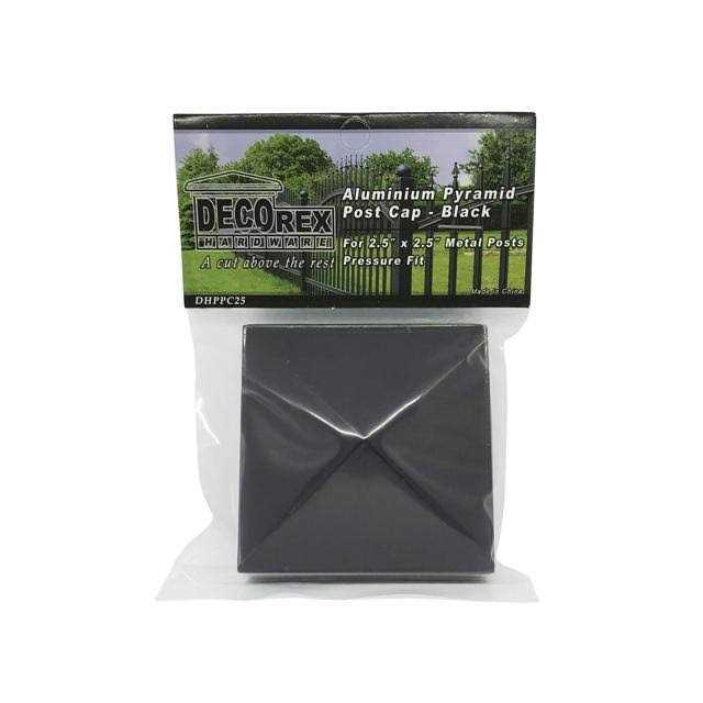 Decorex Hardware Aluminium Pyramid Post Cap for Metal Posts - Image 5