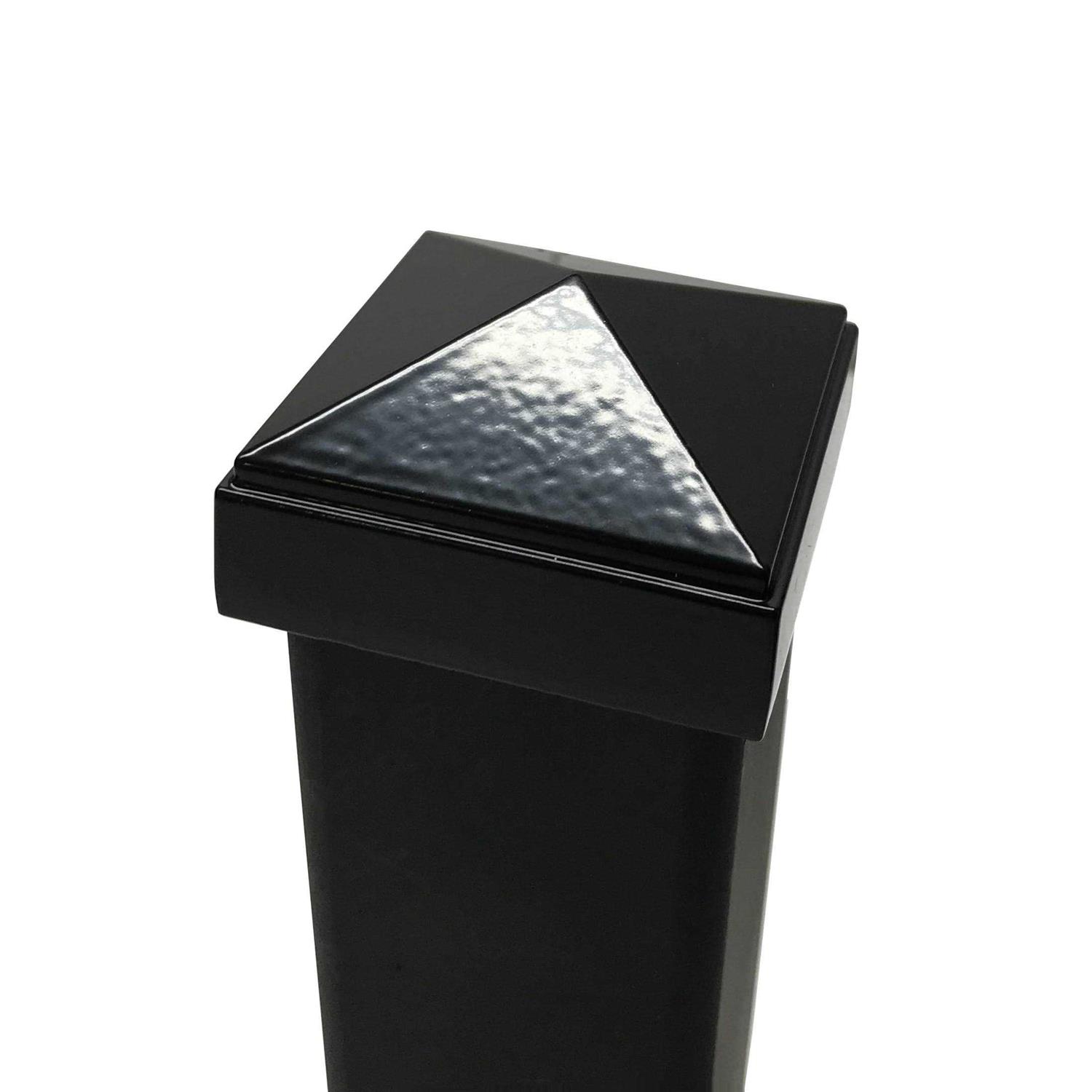 Decorex Hardware Aluminium Pyramid Post Cap for Metal Posts - Image 3