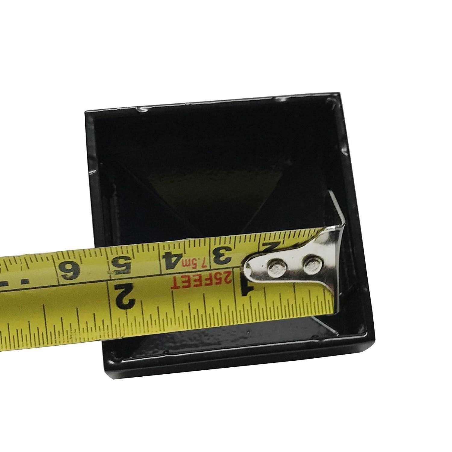 Decorex Hardware Aluminium Pyramid Post Cap for Metal Posts - Image 5