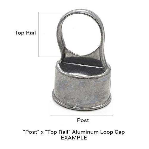Plum Fittings Chain Link Fence Loop Caps Eye Top Rail Cap 2 1 7 - Image 4