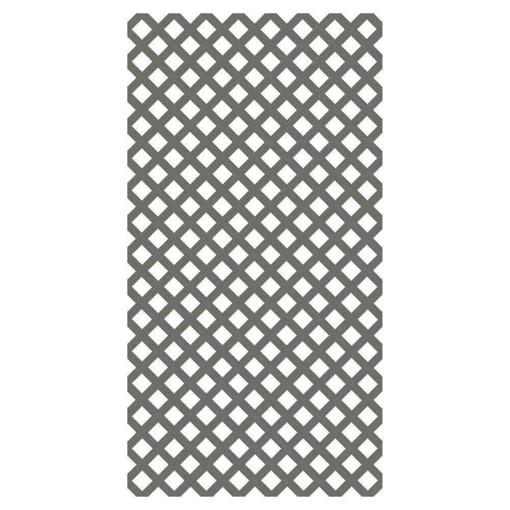 Veranda 4 ft. x 8 ft Garden Vinyl Lattice Hardware&Tools Online Store