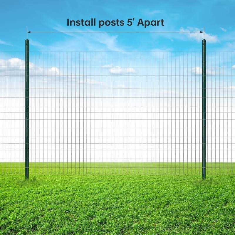 Jantens 12 Pack Metal Fence Post Sturdy Duty U Post - Image 3