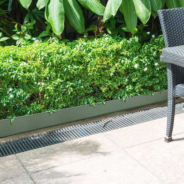 Worth Garden 20 ft. x 6 in. Galvanized Steel Corrugated Landscape Lawn Edging - Image 4