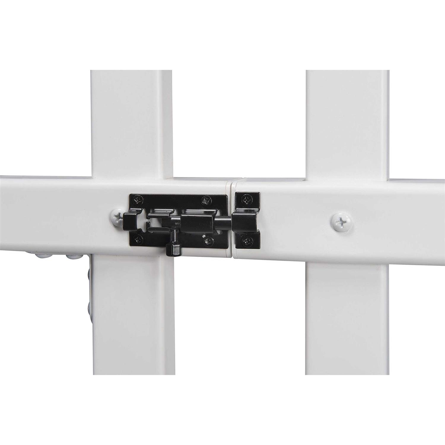 2.5 ft. H x 5 ft. W Madison Vinyl Gate Kit Zippity Outdoor Products - Image 5