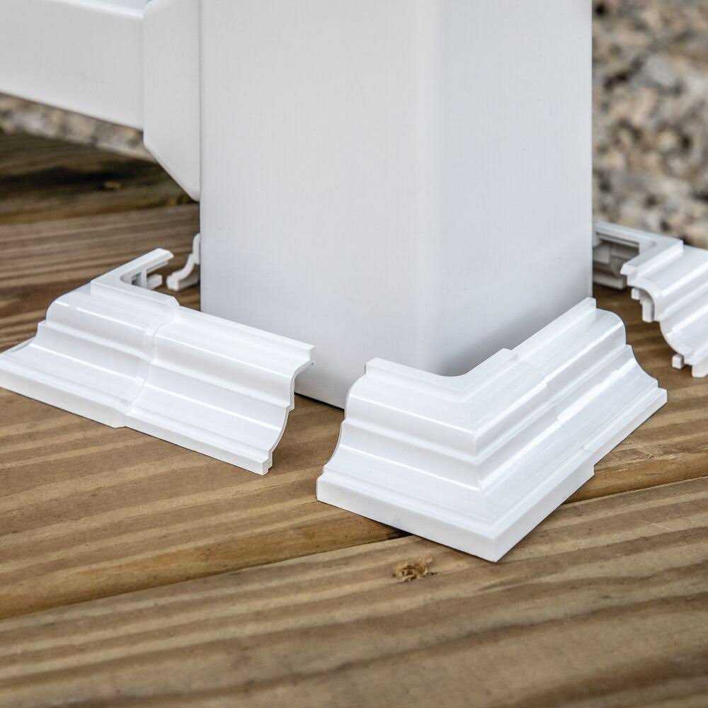 RDI 3.5 in. to 6.5 in. Composite Fence Post Trim Base - Image 3