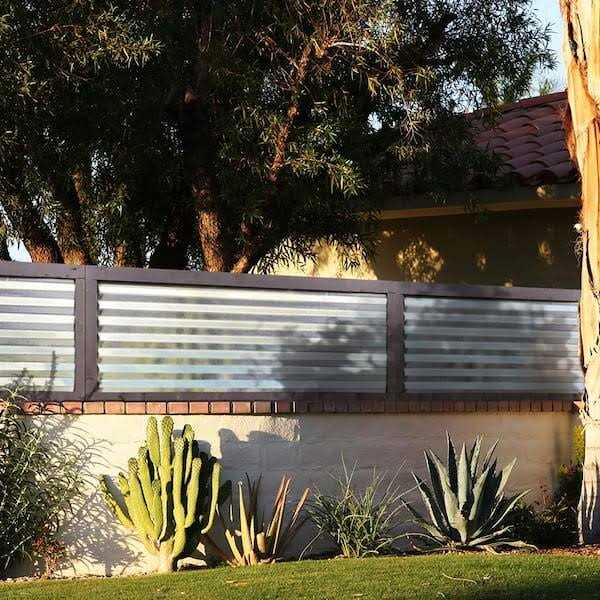 Outdoor Essentials 2 in. x 3 in. x 8 ft. Black Stained Pine Fence Panel Backer Rail - Image 3