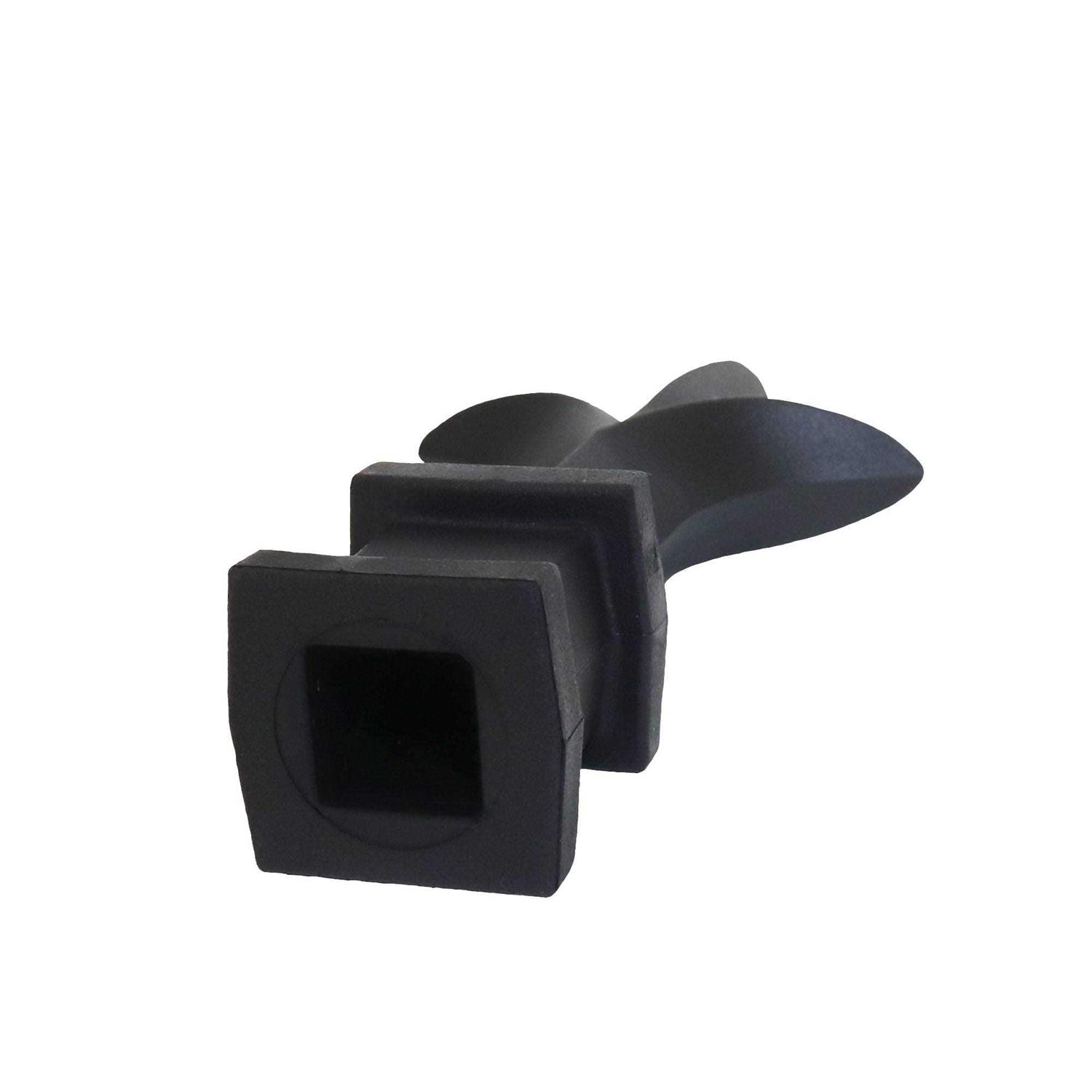 Fence Finials Trident Spear Black Decorative Fence Toppers - Image 3