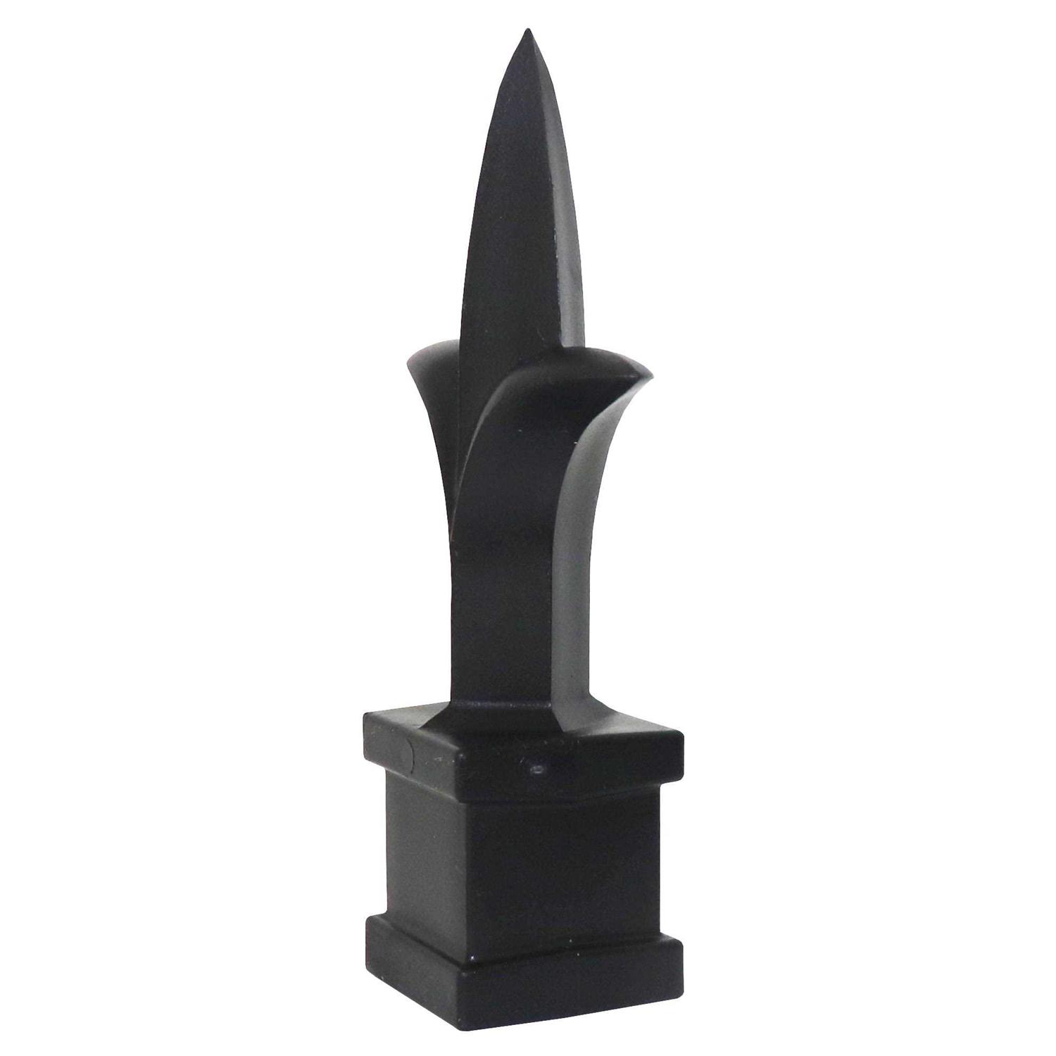 Fence Finials Trident Spear Black Decorative Fence Toppers - Image 5