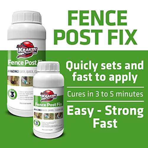 KRAKEN BOND Fence Post Fix 375 gr + 300 gr - Image 4