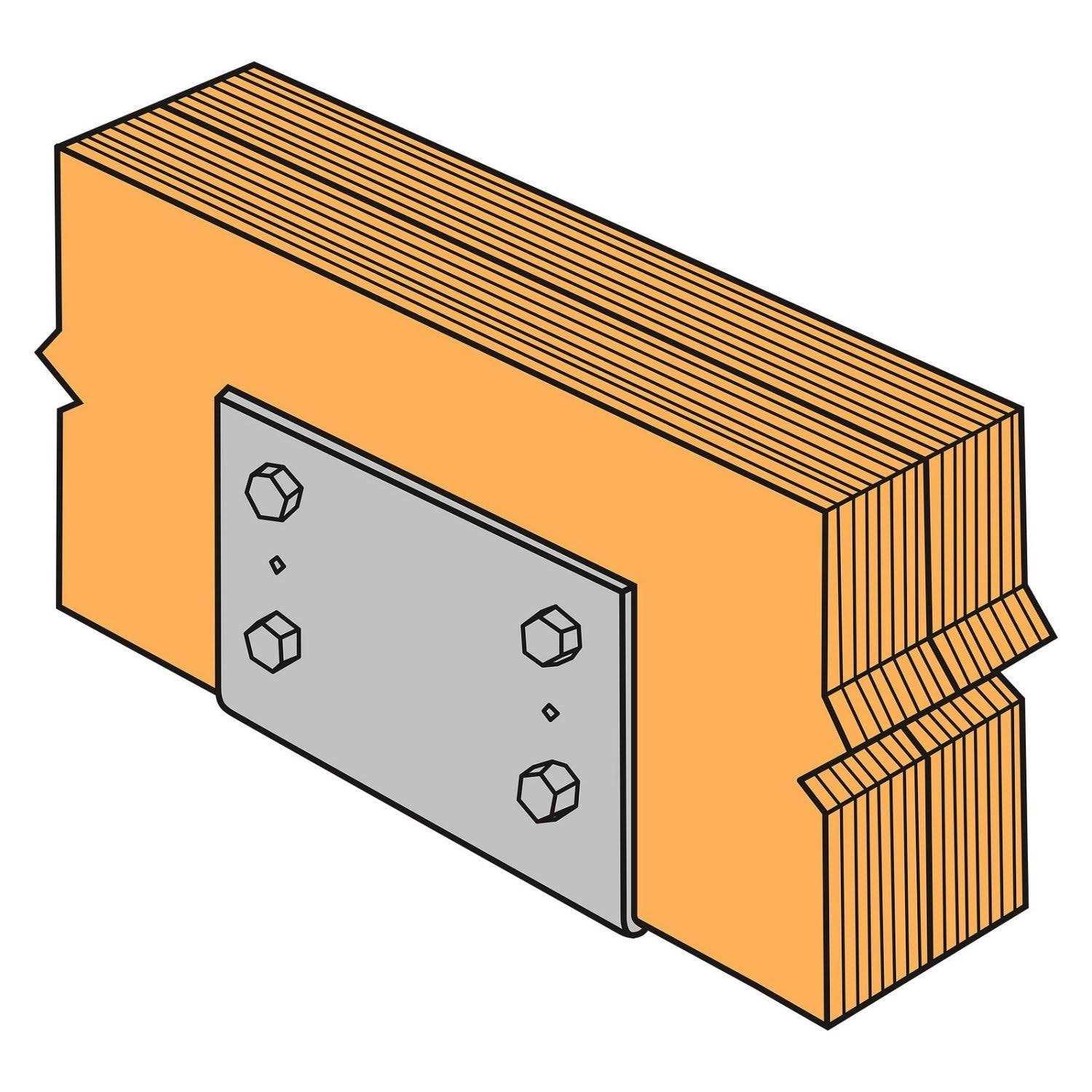 Simpson CCO4 Column Cap Only - Image 3