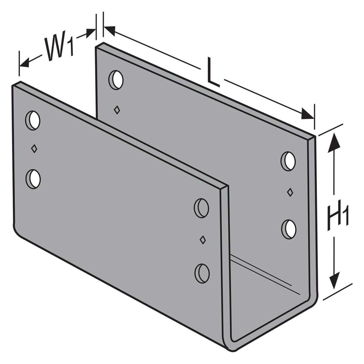 Simpson CCO4 Column Cap Only - Image 4