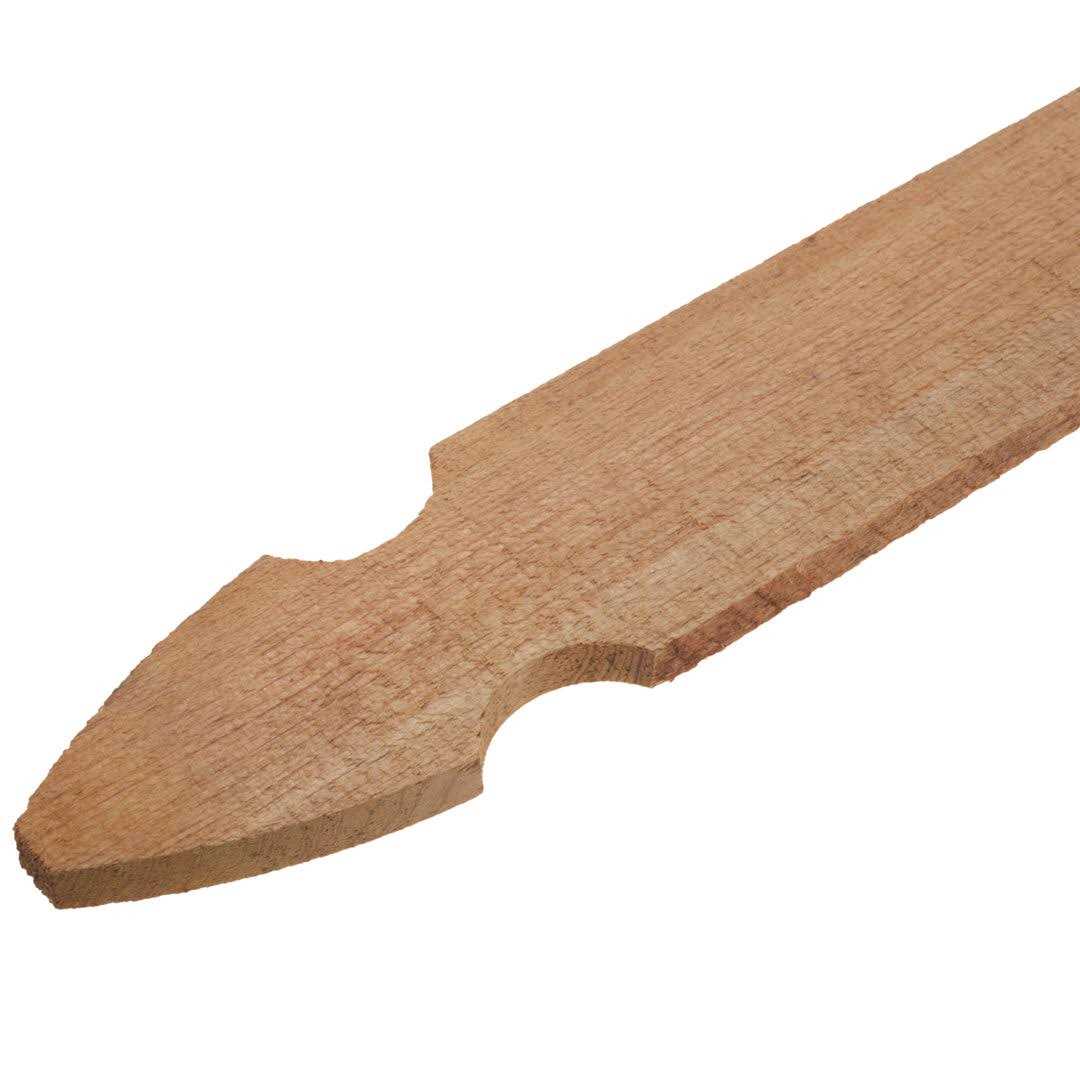 Outdoor Essentials 5/8 in. x 3-1/2 in. x 3-1/2 ft. Western Red Cedar French Gothic Fence Picket - Image 3