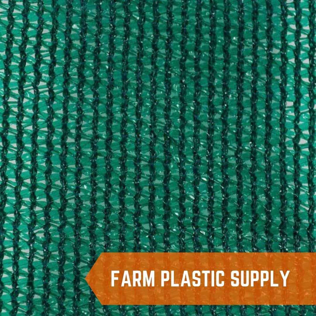 Farm Plastic Supply Green Cloth 70% Mesh Fabric for Fence Privacy Screen Garden - Image 4