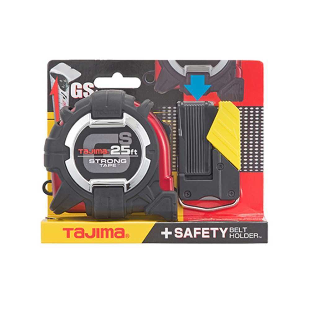Tajima GSSF-25BW 25 ft. x 1-1/16 In. Steel Tape Measure with Safety Belt Holder - Image 3