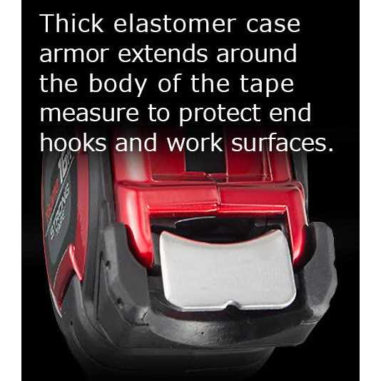 Tajima GSSF-25BW 25 ft. x 1-1/16 In. Steel Tape Measure with Safety Belt Holder - Image 4