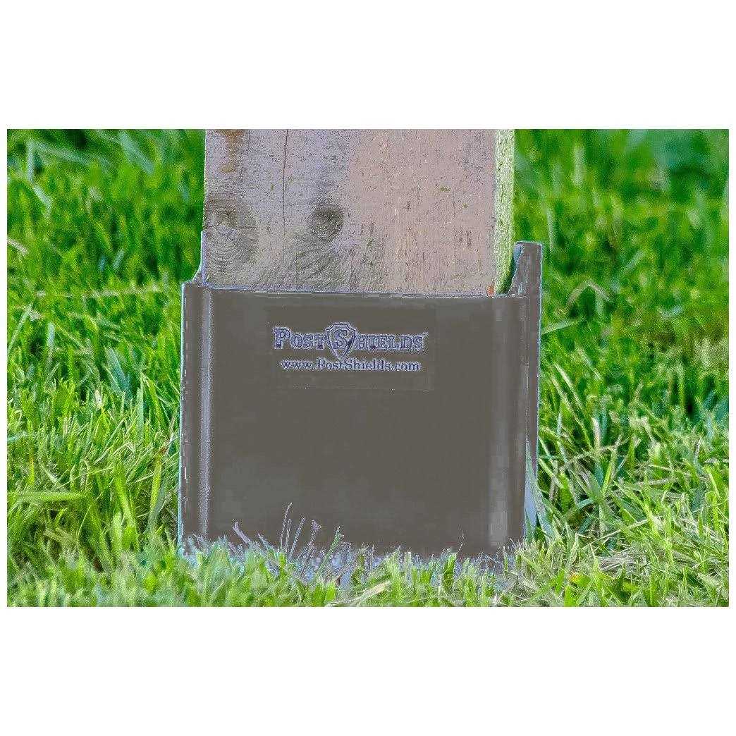 Post Sleeve Post Protector by Post Shields Protects Mailbox Deck & Fence Posts From Lawn - Image 4