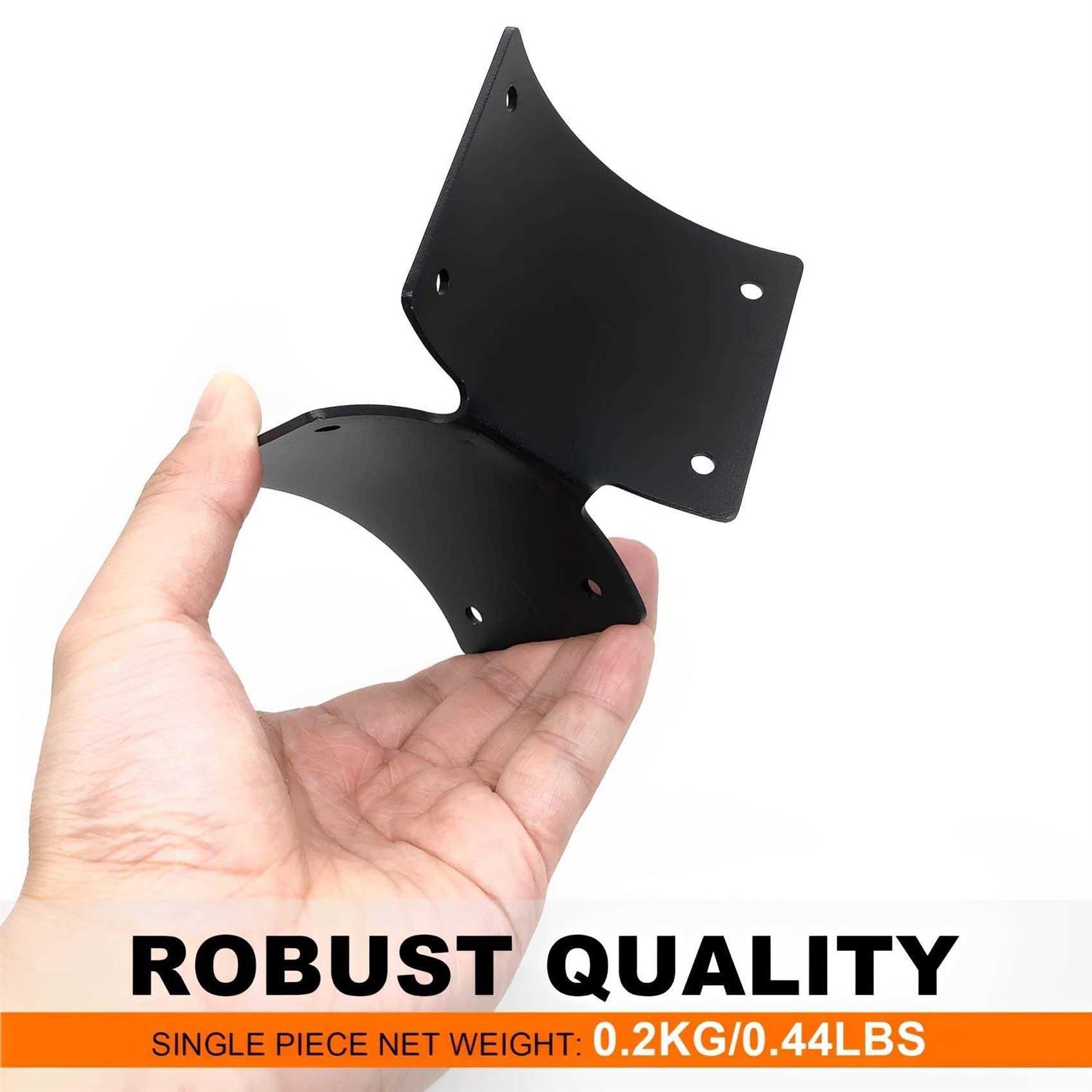 Round Post Fence Brackets Supply Online Brackets Round Rail Fence Brackets 2pcs - Image 5
