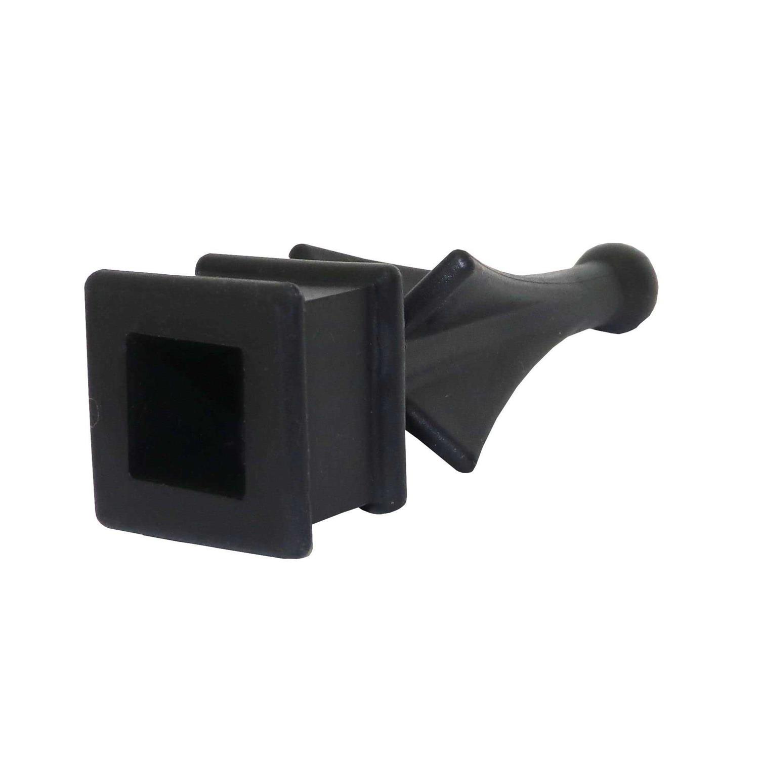 Fence Finials Easy-Tap Installation High-Impact Polypropylene Four-Sided Spire - Image 3