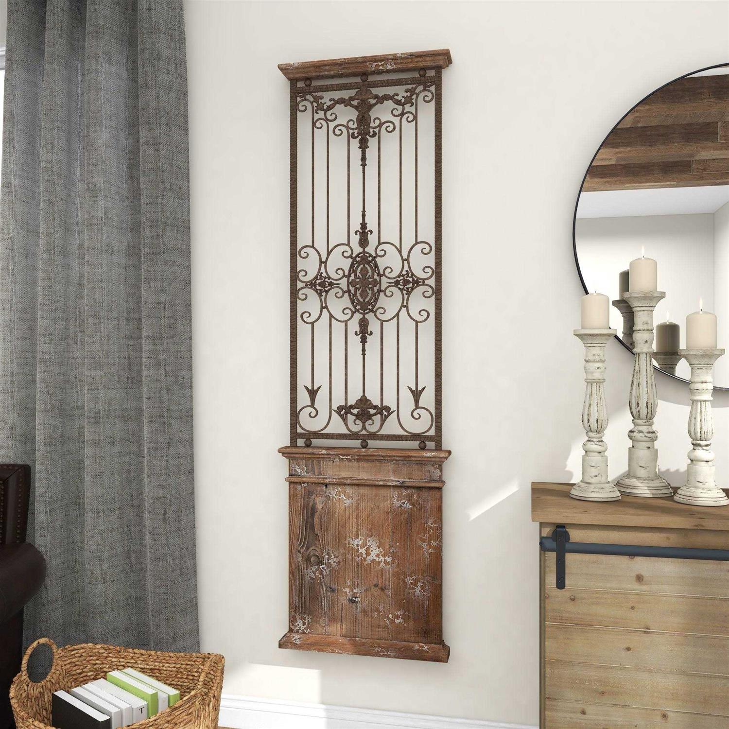 Monroe Lane Rustic Wood Wall Decor - Image 3