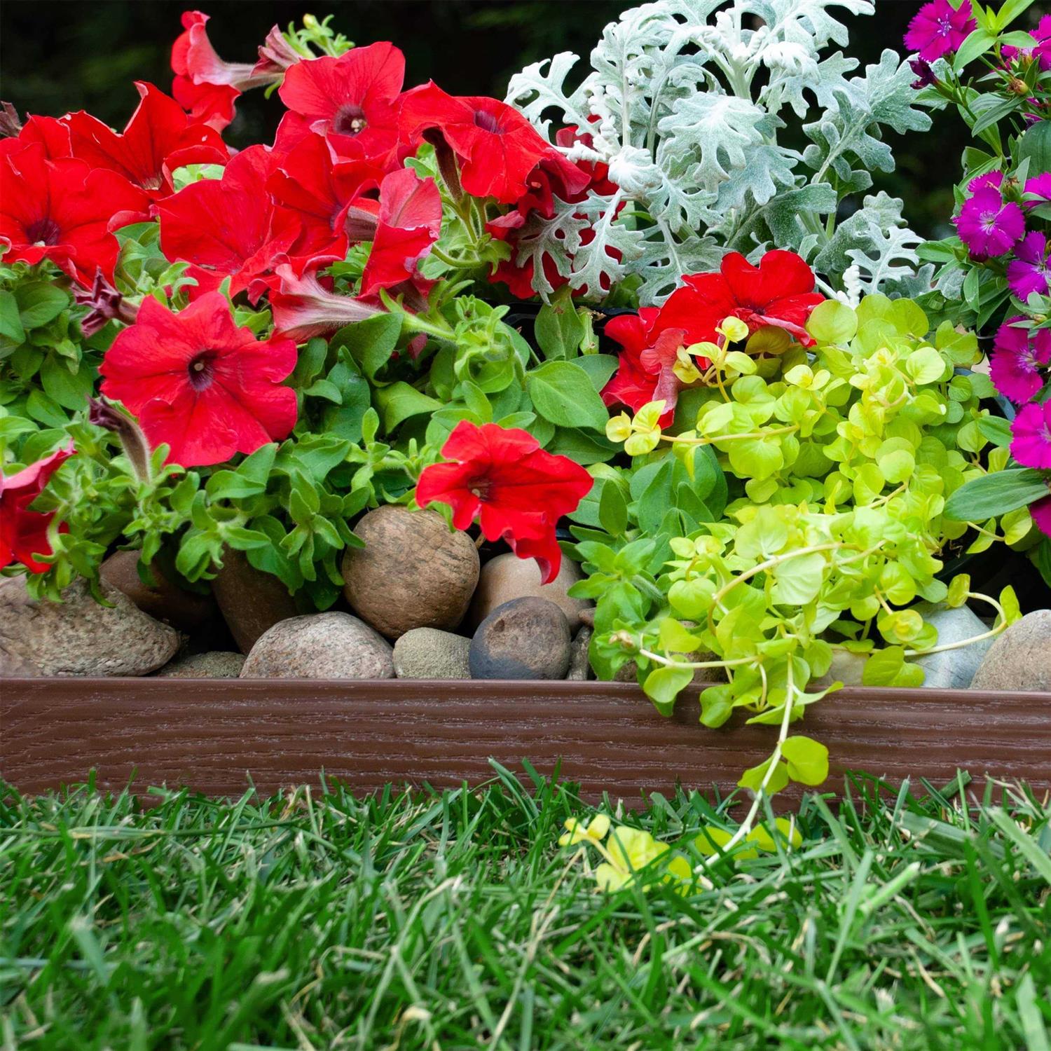 EasyFlex 2.5 Tall Wall No-Dig Landscape Edging Kit 3220E-100C - Image 3