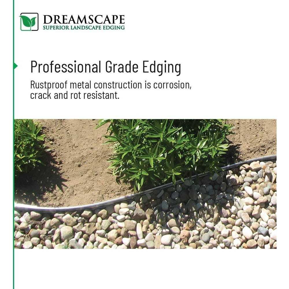Dreamscape E-Z Edge Aluminum Landscape Edging Strips - Image 3