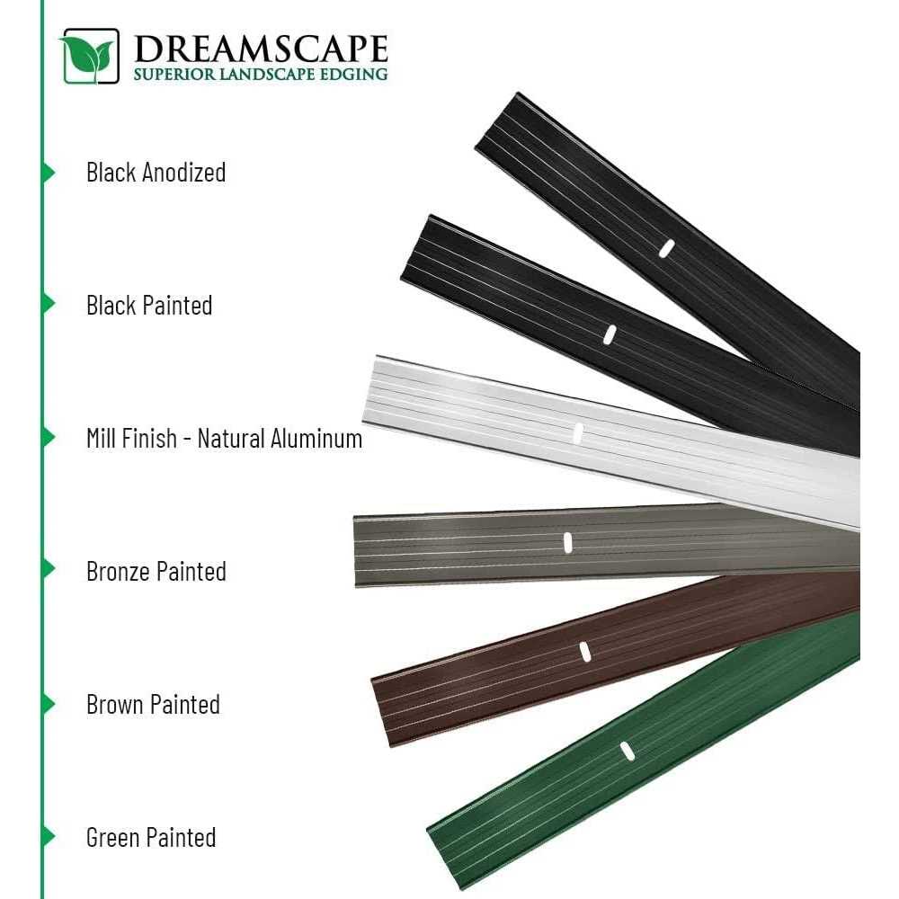 Dreamscape E-Z Edge Aluminum Landscape Edging Strips - Image 4