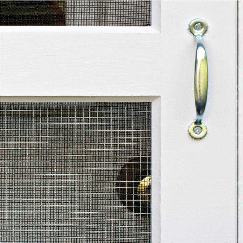 Garden Zone 30 in. W x 50 ft. L Silver Gray Steel Hardware Cloth 1/4 - Image 4