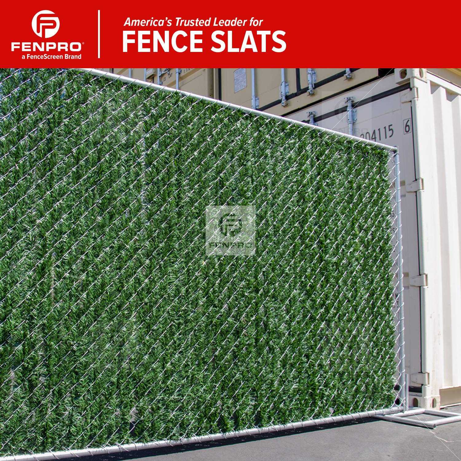 Fenpro Hedge Slats for Chain Link Fence - Image 4