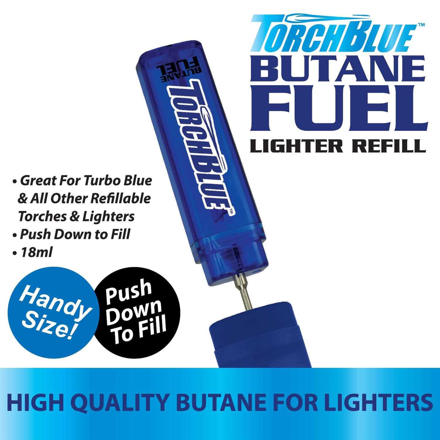 Turbo Blue 18 ml Butane Lighter Fuel Refill - Image 5