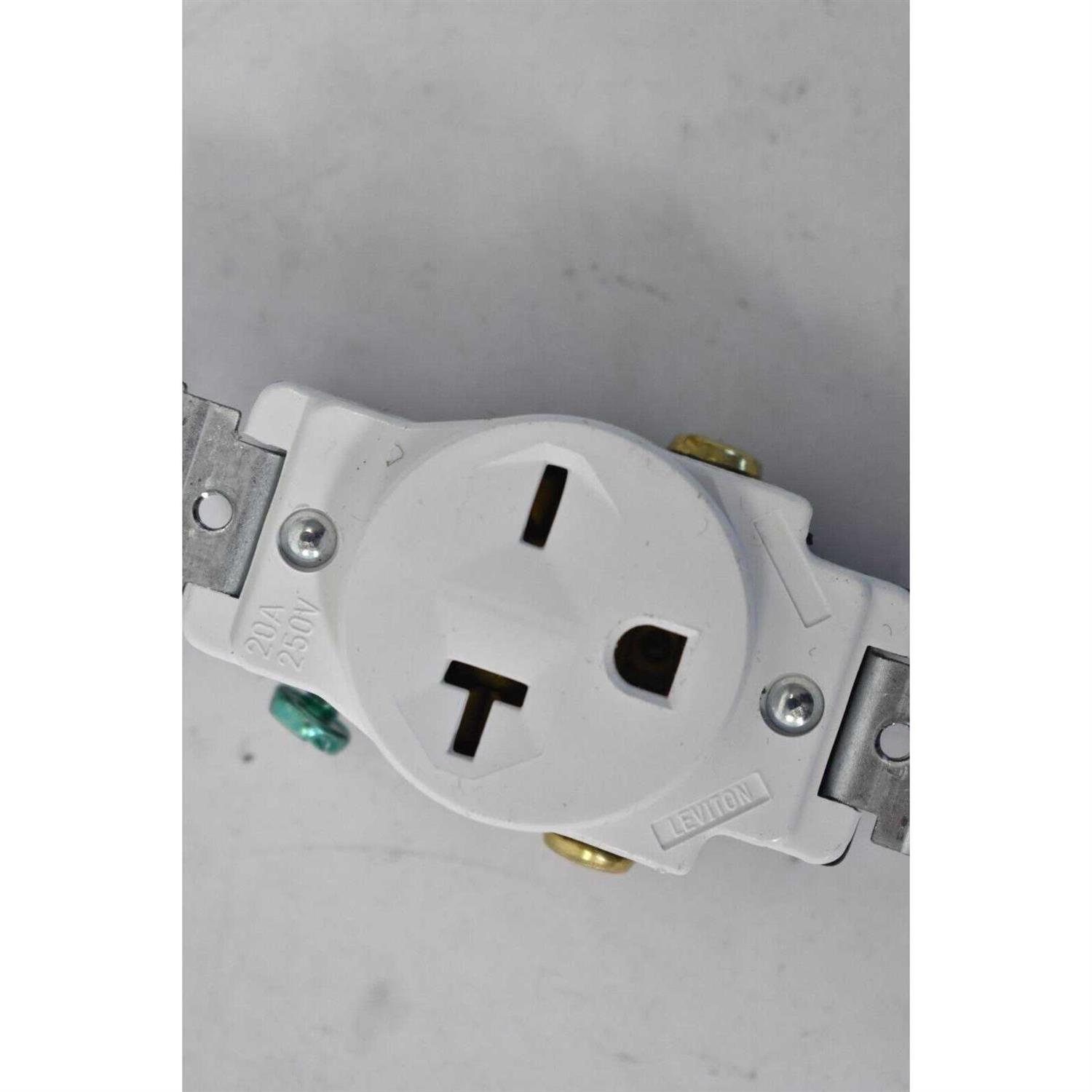 Leviton 20 Amp Single Outlet - Image 2