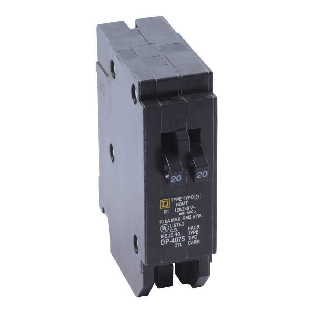Square D Homeline Tandem Circuit Breaker