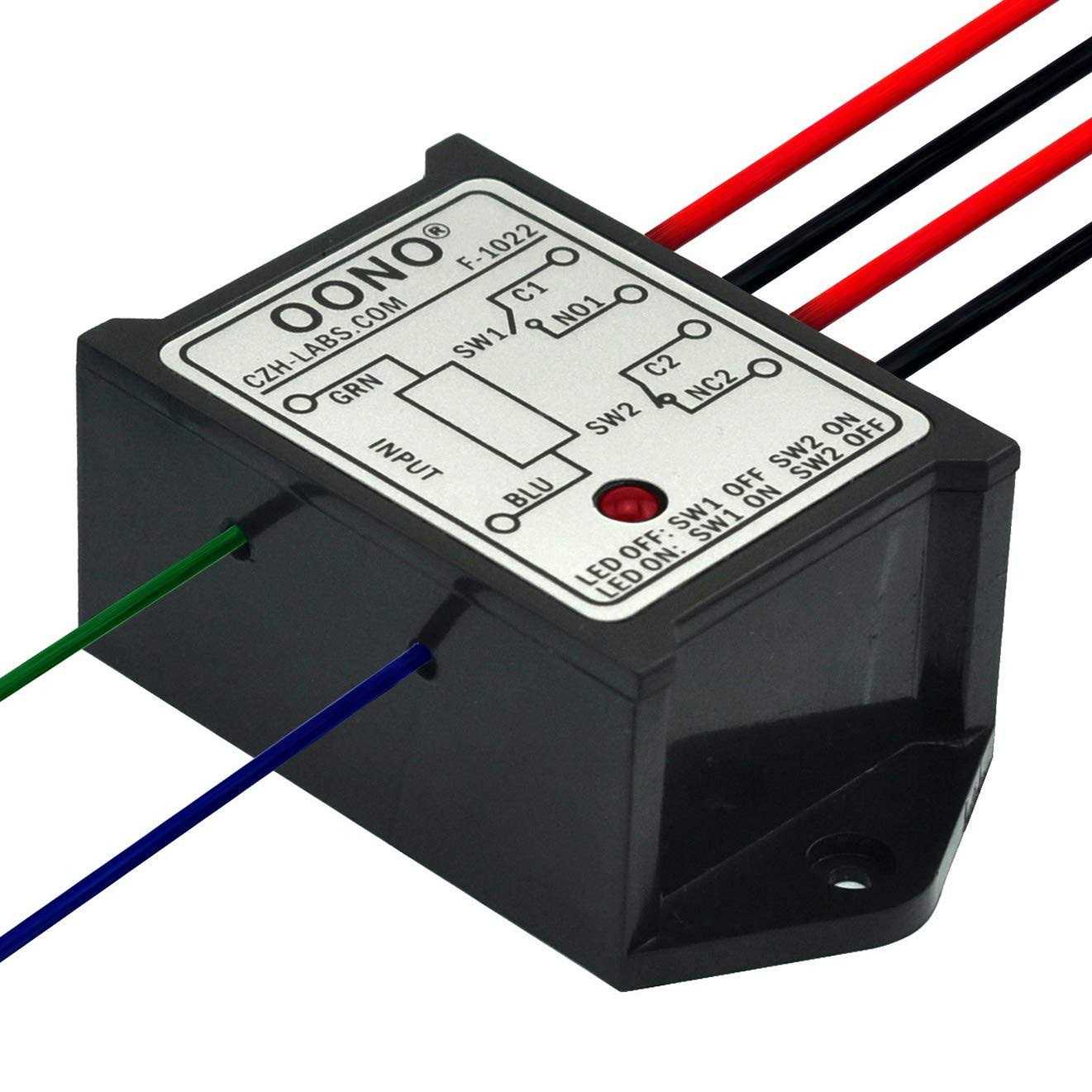 OONO DPST 1NO 1NC 8Amp Power Relay Module - Image 2