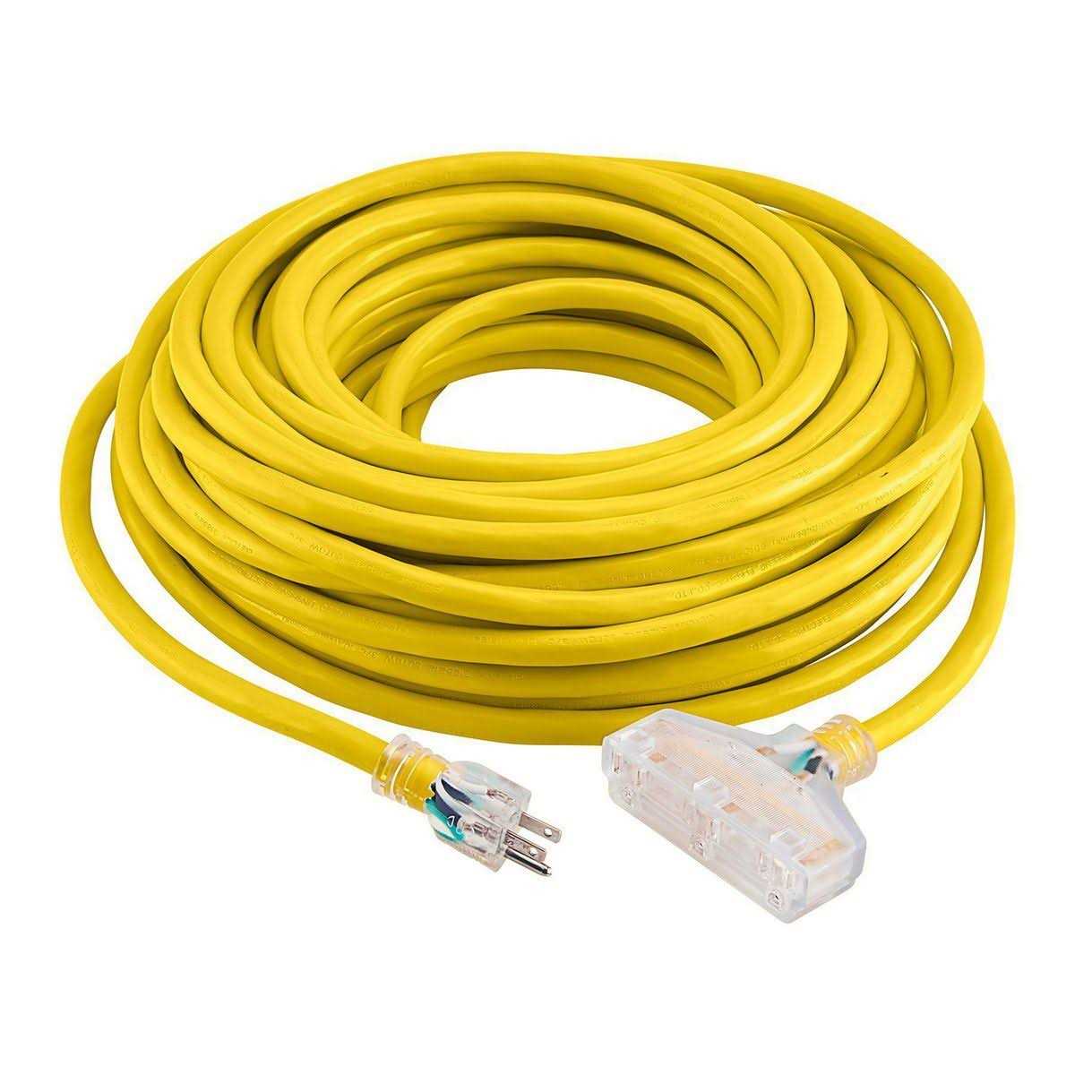 Vanguard 10/3 Gauge Triple Tap Extension Cord - Image 3