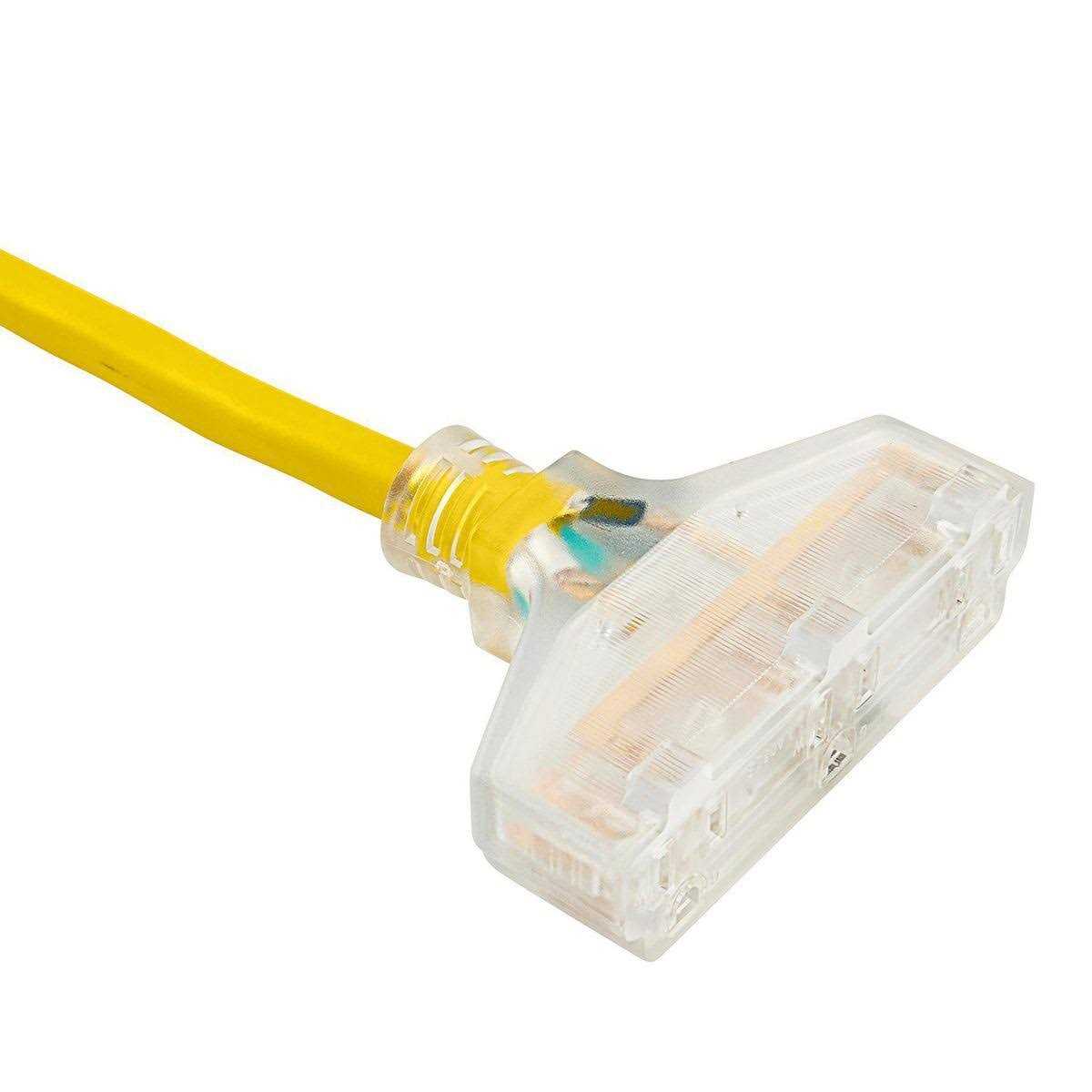 Vanguard 10/3 Gauge Triple Tap Extension Cord - Image 5