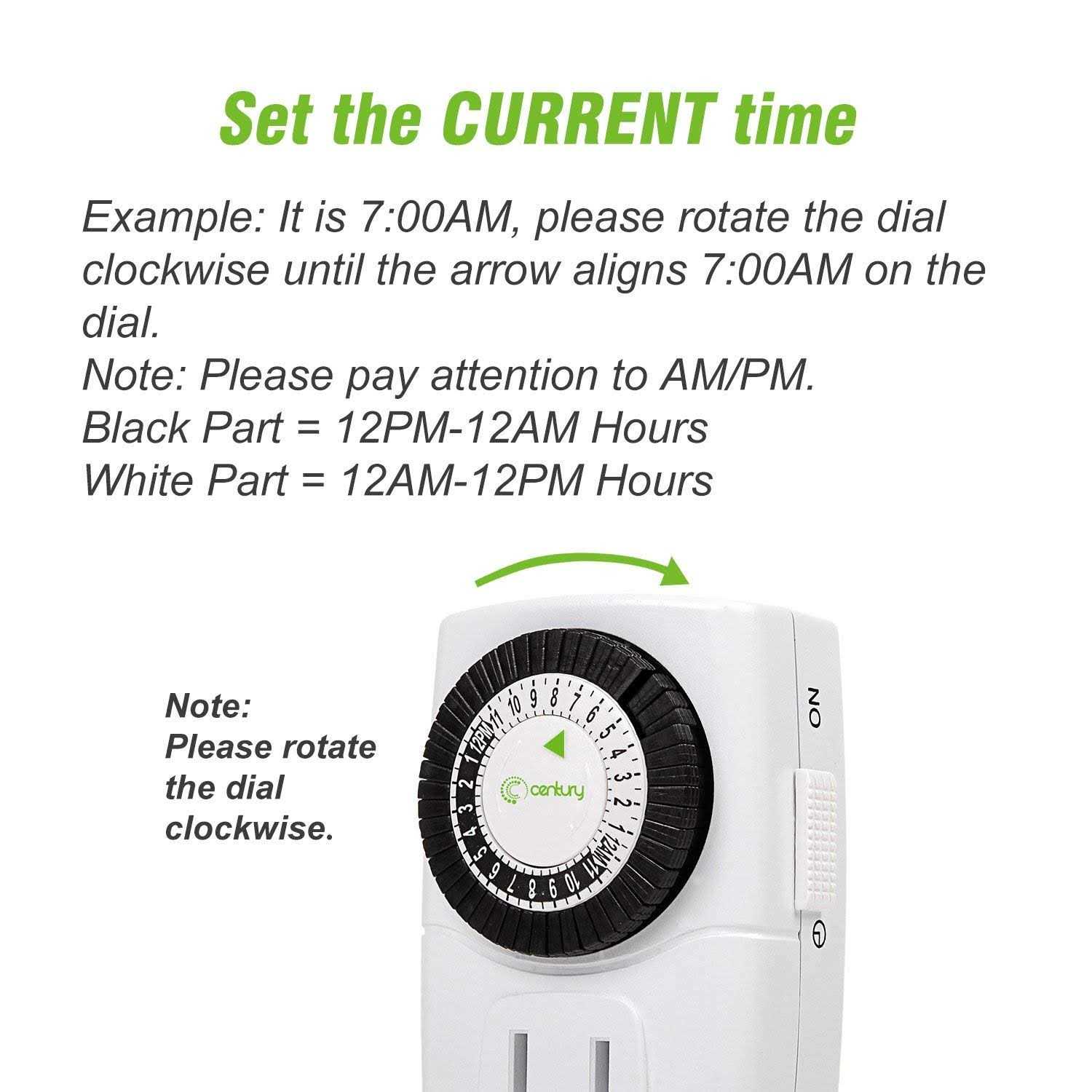 BN-link Indoor Mini 24-Hour Mechanical Outlet Timer - Image 4