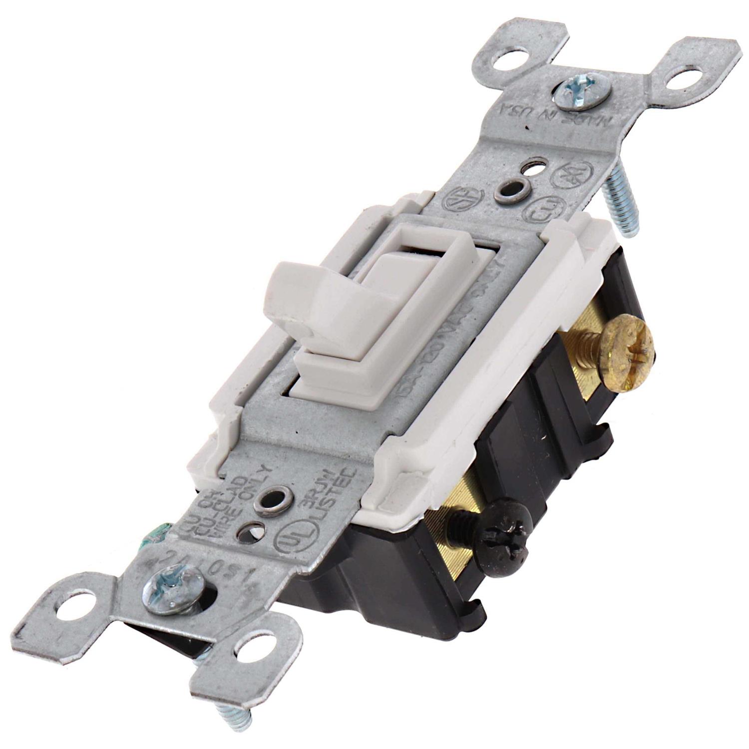 Leviton 3-Way Toggle Switch 1453-2W - Image 5