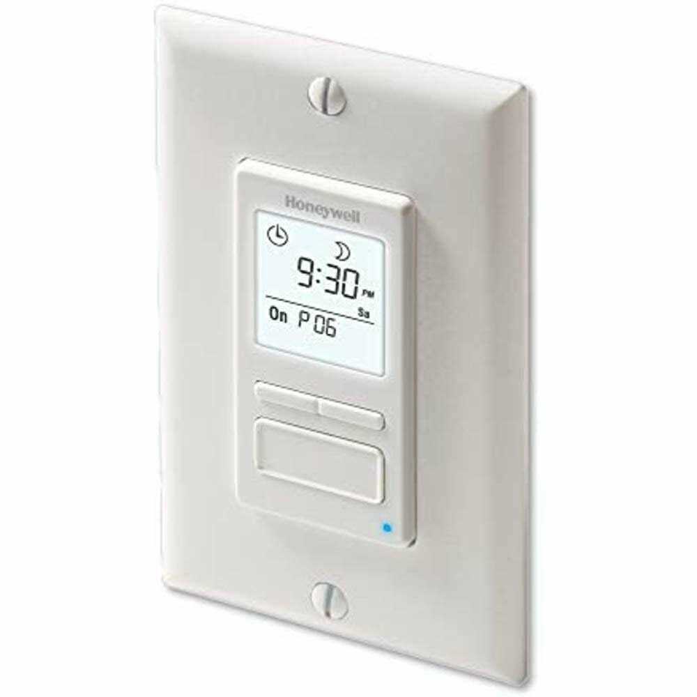 Honeywell Econoswitch 7 Day Solar Programmable Light Switch Timer