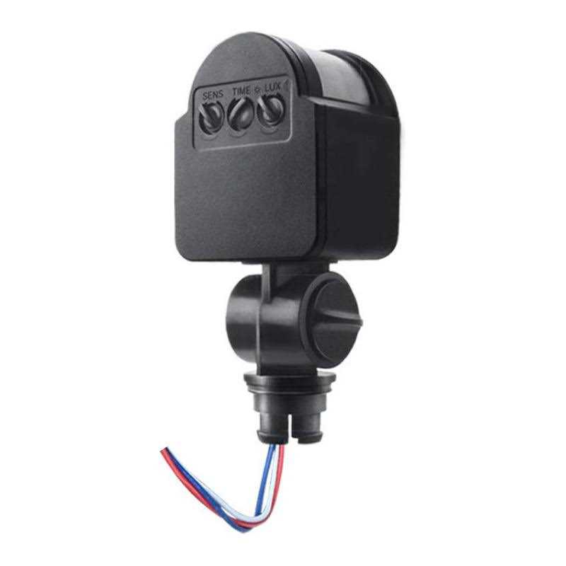 Comidox Led Outdoor 110-220v Infrared Pir Motion Sensor Detector Wall Light Switch 1801pc