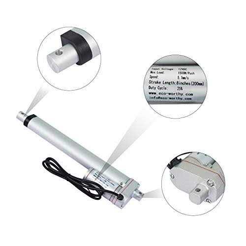 Eco-worthy Heavy Duty 330lbs Solar Tracker Linear Actuator Multi-function - Image 2